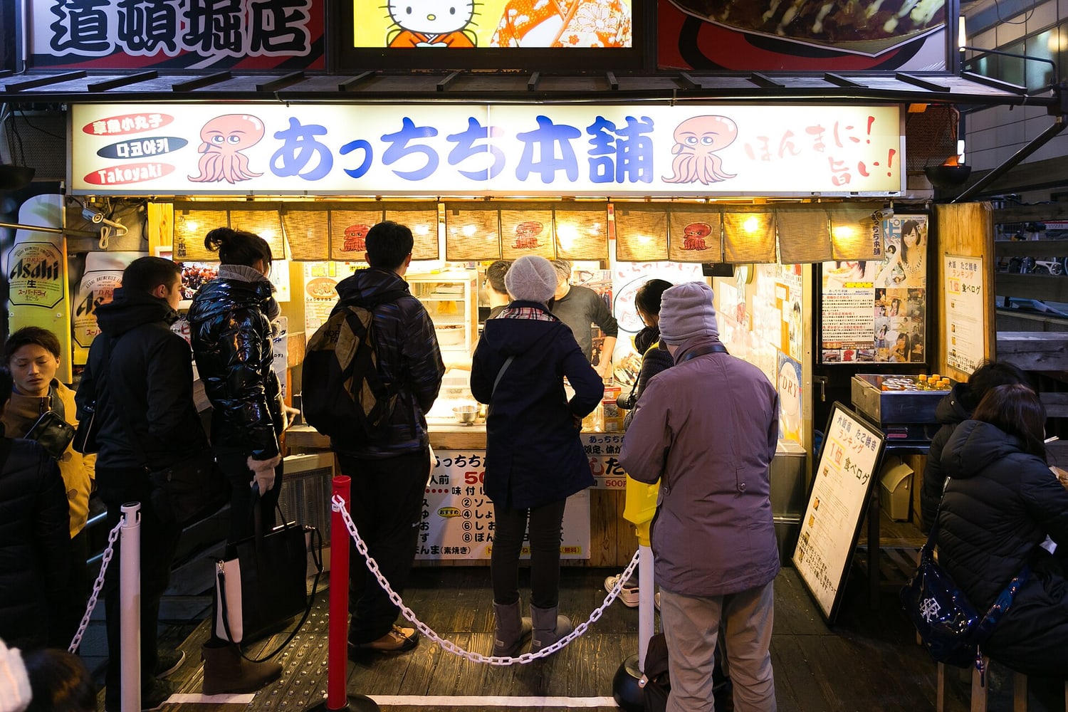 章鱼烧/大阪烧(Takoyaki / Okonomiyaki)
