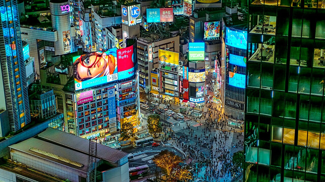 落地东京:用涩谷和便利店完成软着陆 노선 이미지