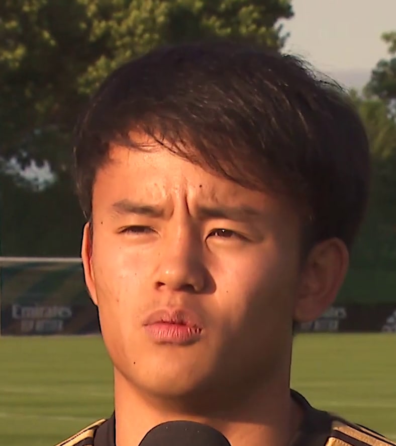 久保建英(Takefusa Kubo) 축구 사진
