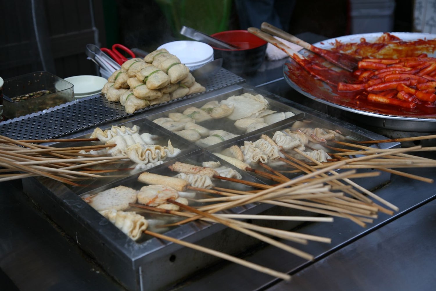 辣炒年糕/鱼饼(Tteokbokki / Eomuk)