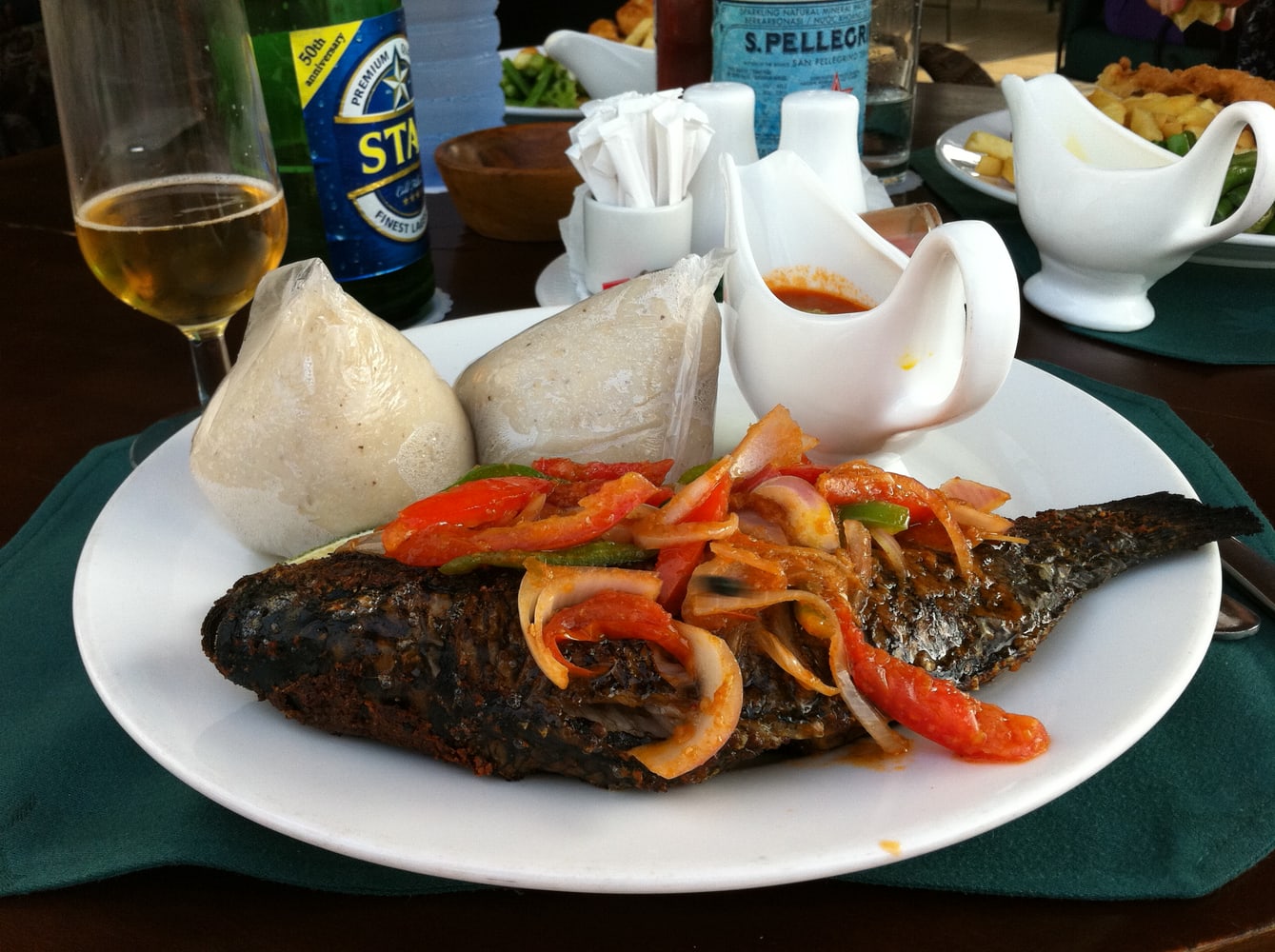 烤罗非鱼(Grilled tilapia)